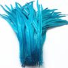 Top Quality 50 Pcs Pure White Rooster Tail Feather 30-35Cm 12-14Inch Natural Feathers Wedding Decoration Clothing Accessories
