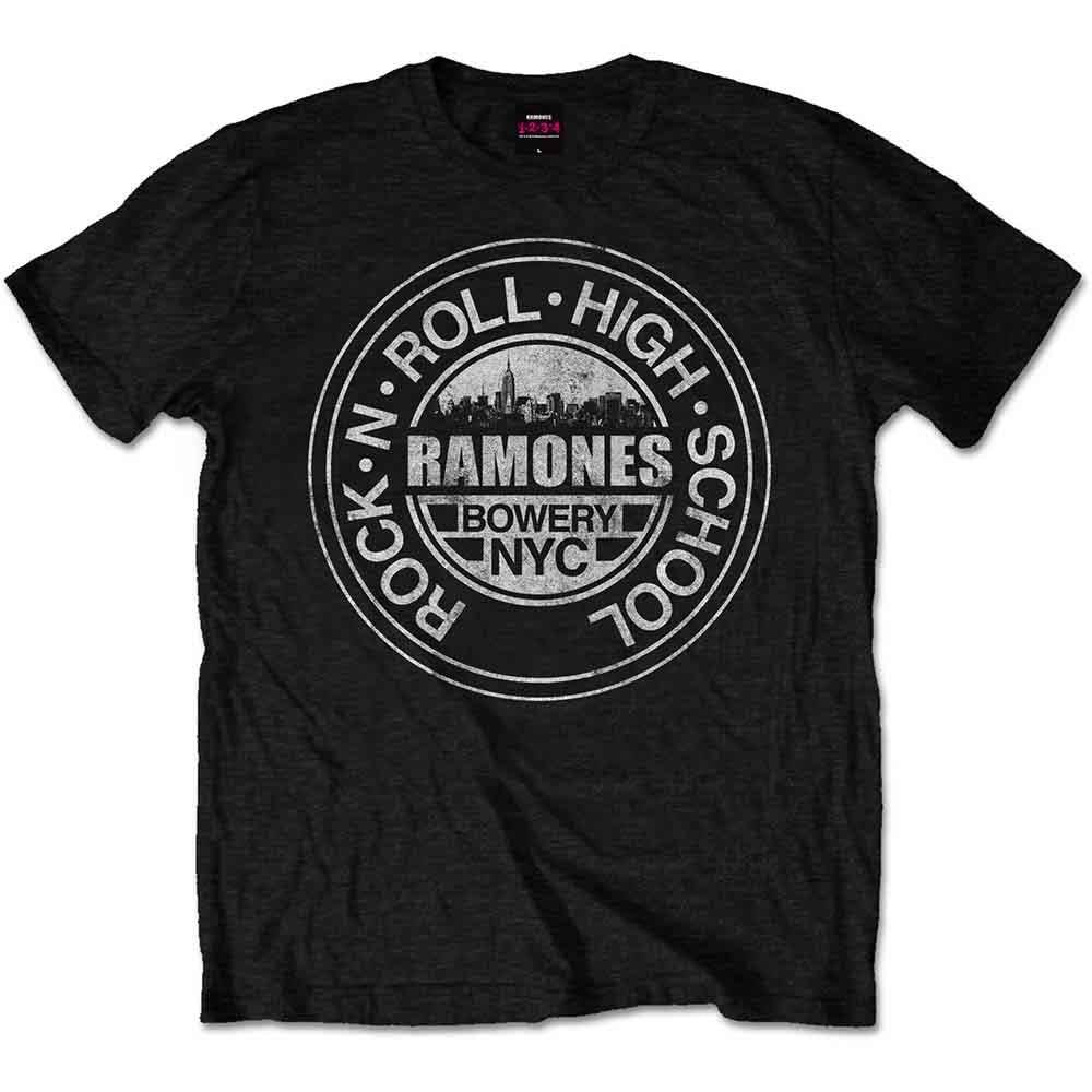Ramones - Школа Рок-н-Ролла, Боуэри, Нью-Йорк (Футболка) Футболка Unisex