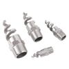 Спиральная форсунка 3/8" 1/2" 3/4"1/4" 1" Наружная резьба Нержавеющая сталь Спиральная коническая форсунка Распылитель Садовый316