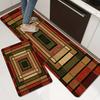 Vintage Kitchen Mat Soft Thickened Kitchen Floor Mat Waterproof Non-slip Oil-proof Floor Mat Runner Rug