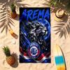 Arema FC (1) Theme Beach Towel Sand Resistant Soft And Comfortable Suitable For The Pool Camping Yoga And Diving A Travel Essential