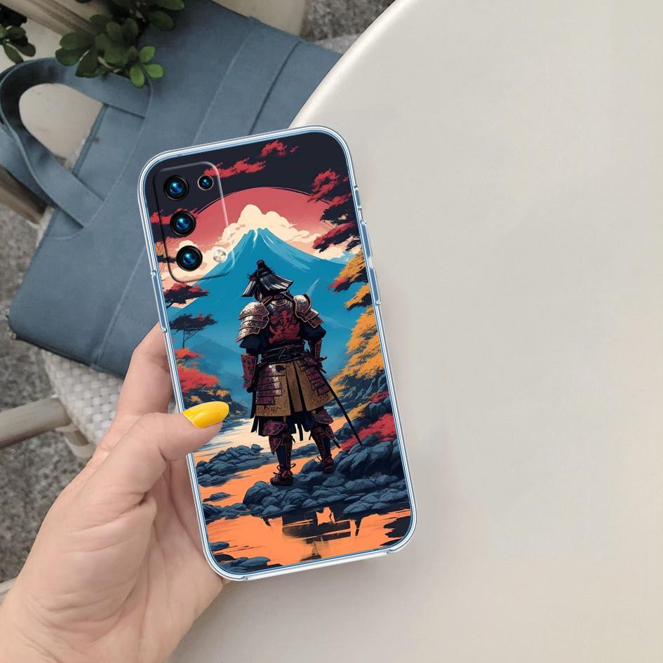 BF73 Япония Маска Самурая Чехол для Motorola Moto G10 G20 G30 G31 G32 G34 G35 G41 G42 G50 G51 G52 G55 G60 G60S G62 G71 G72 G75