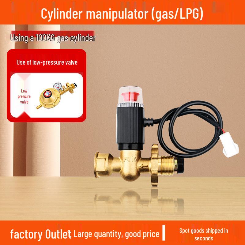 Commercial Gas Alarm with Automatic Shut-off Valve for Liquefied Natural Gas Detection