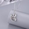 Swan Necklace Women Dainty Pendant Choker Style Sparkling Jewelry