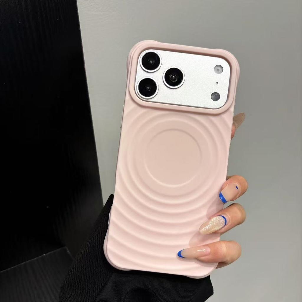 Funda Fashionable multi-color water ripple magnetic anti-drop phone case for iPhone 18, 17, 16, 15, 14, 13, 12 Pro Max,