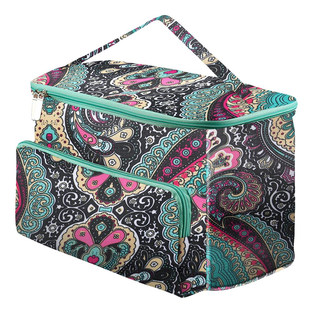 Упаковка для хранения пряжи и ниток, вместительная сумка-органайзер для пряжи для вязания крючком, водонепроницаемая ткань Оксфорд, легкая для швейных крючков