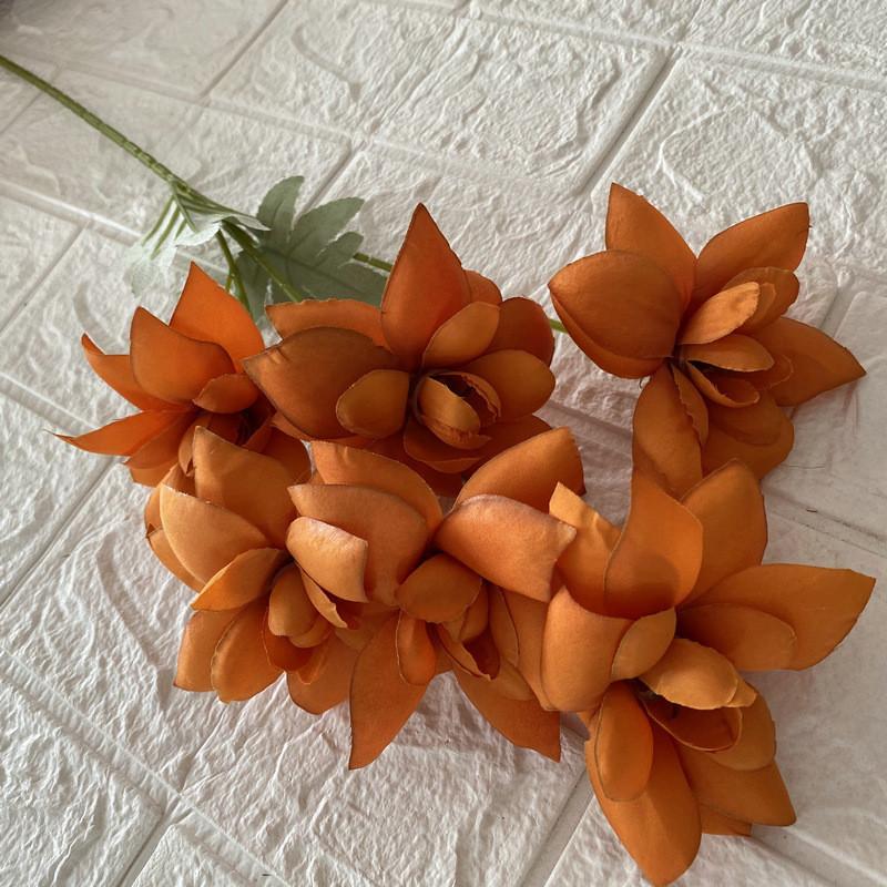 Цветок Гардения Искусственный Свадебный Отель Ресторан Украшение Орнамент Настольный