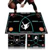 Portable Basketball Footwork Mat Non-Slip Silent All Levels Player Agility Footstep Training Floor Pad Fitness Equipment