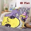 Alien Hominid 2D Flat Pattern Flannel Blanket High quality All Seasons Warmth and Comfort Perfect for Christmas Gifts.MMT0918612