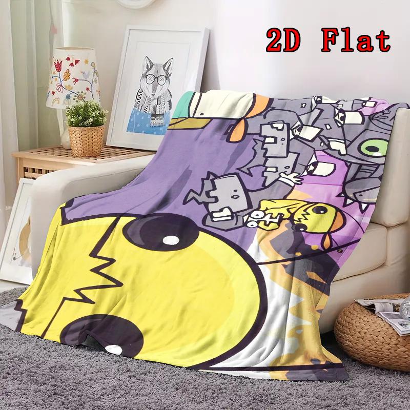 Alien Hominid 2D Flat Pattern Flannel Blanket High quality All Seasons Warmth and Comfort Perfect for Christmas Gifts.MMT0918612