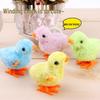Nostalgic Wind-Up Chick Plush Educational Toy
