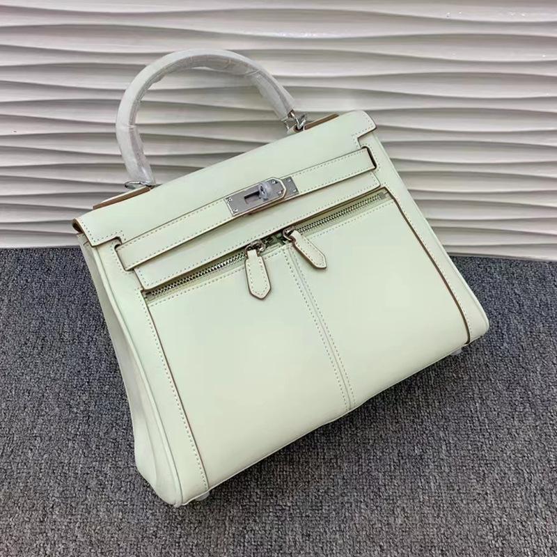 Новая сумка Lakis с двойными молниями и широкими плечевыми ремнями, высококачественная, с несколькими карманами, хорошая текстура, натуральная коровья кожа