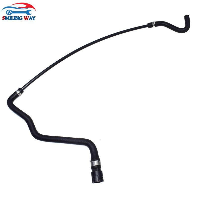 Upper Engine Coolant Radiator Expansion Tank Water Hose For BMW 5er 6er E60 E61 E63 E64 520i 525i 530i 545i 645Ci # 17127519247
