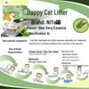 Дезодорирующий смешанный кошачий наполнитель NiYa: Тофу и бентонит, 20 фунтов (6 мешков по 2,5 кг каждый)