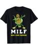 Dabbing Corn Cob Farmer Gift _ Man I Love Farming T-Shirt