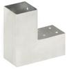 Vidaxl Łączniki W Kształcie L, 4 Szt., Galwanizowany Metal, 71X71 Mm