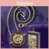 1pc Hermione Granger Rotating Spins Hourglass Harry Potter Time Necklace Turner