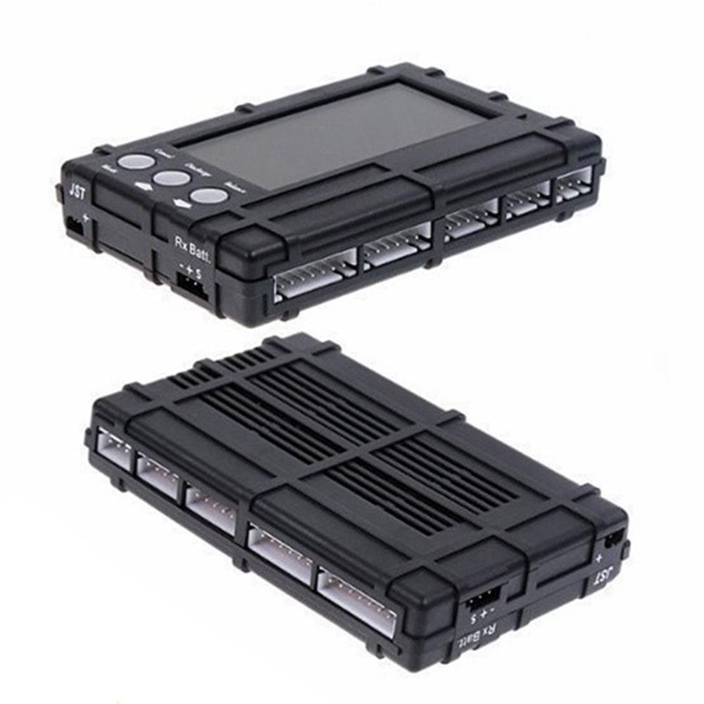 3 In 1 2-6S LiPo / LiFe Battery Balancer Voltage Meter Tester LCD Display Register Record JST Connector For RC FPV Drones Model