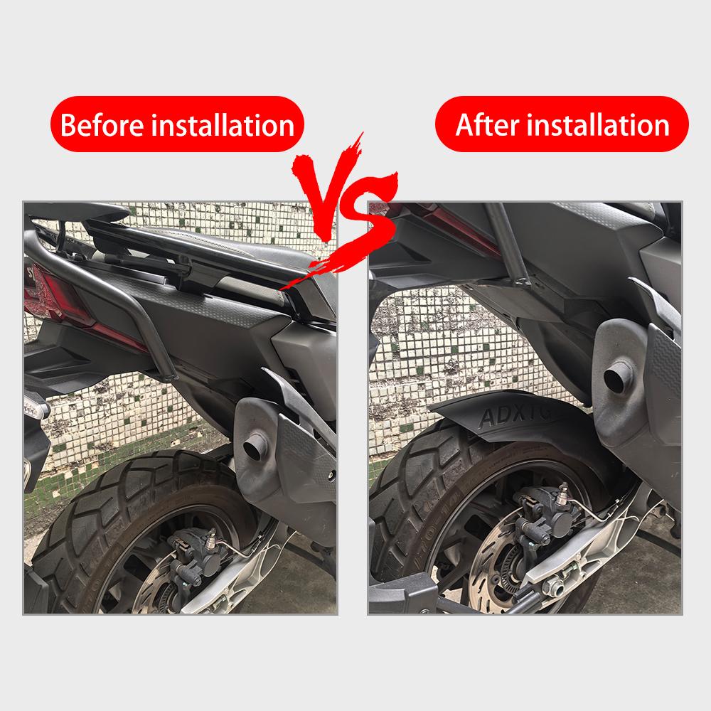 Motorcycle Rear Wheel Fender Mudguard Cover Back Mud Splash Protector Guard FOR SYM ADXTG 400 ADX TG400 ADXTG400 2024 2025 2026