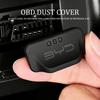 Защитный чехол для OBD-интерфейса автомобиля, силиконовые пылезащитные колпачки, аксессуары для отделки интерьера для BYD Atto F0 G3 I3 Ea1 F3 E6 Yuan Plus Song