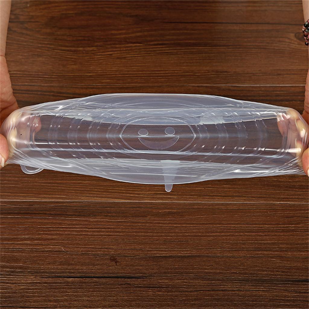 Пищевая силиконовая крышка для хранения срешей, растянутая пластиковая упаковка для фруктов, крышка чаши