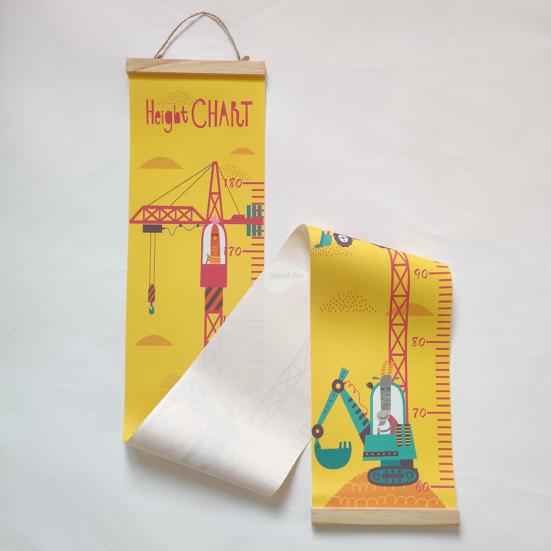 Таблица роста высоты, полезная, значимая, не выцветающая, диаграмма роста, линейка для измерения роста ребенка, диаграмма роста детей, товары для дома