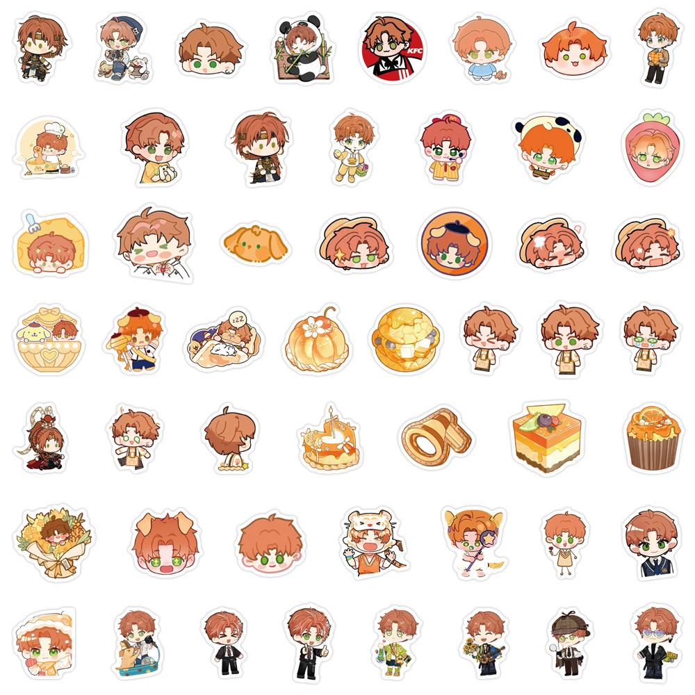 105 New Styles of Xia Mingxing Graffiti Stickers Decorate Refrigerator Skateboard Water Cup DIY Personalized Stickers