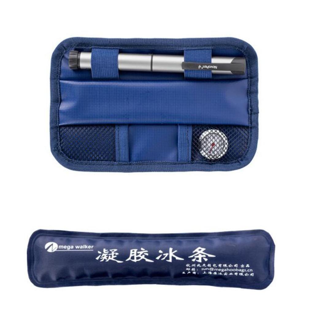 Стильный термокейс из алюминиевой фольги для travel-упаковки диабетических лекарств