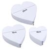 Accessories Heart Shaped Polystyrene DIY Model Cake Foam Mould Dummy Cake Model Practice Model