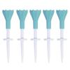 5Pcs Golf Tees Compact Size Height Adjustable Lightweight Unbreakable Low Friction Golf Tees