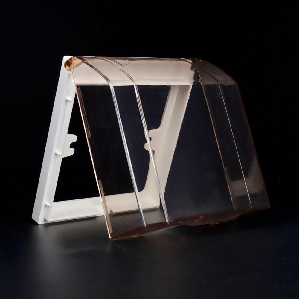 Настенный выключатель Защитный чехол Самоклеящаяся защитная розетка Брызгозащищенная коробка Ванная комната