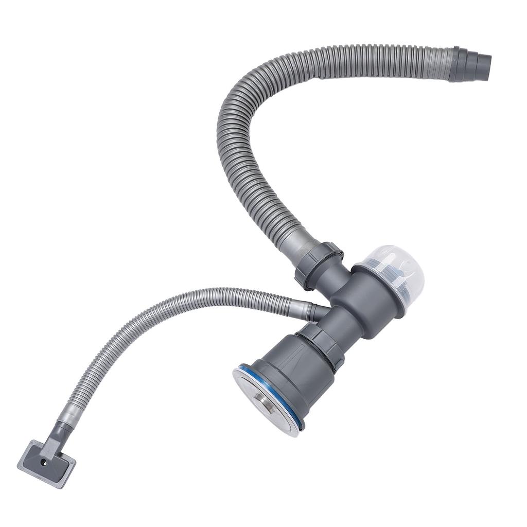 Kitchen Sink Hose Drain Kit Expandable Leakage Proof Sink Draining Pipe Kit for Single Kitchen Sink