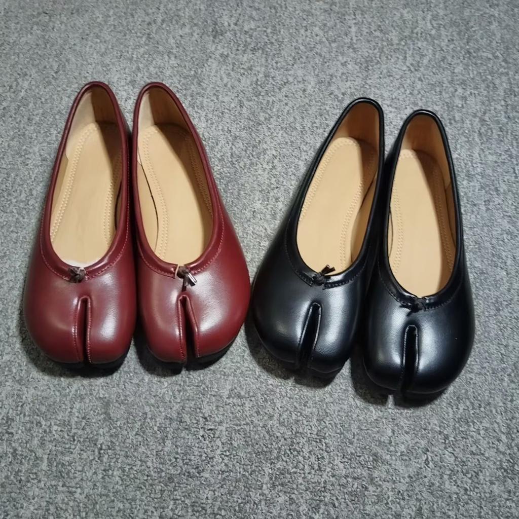 888-1 point-toed shoes women's retro classic ballet pig's trotters flat-soled soft-soled shallow-mouth shoes horseshoe single shoes
