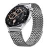 For Huawei Watch 3 Pro/Watch 3 Bands Adjustable Stainless Steel Magnetic Clasp Watchband Wrist Strap
