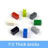 100 шт. 1*2 Точки Толстые Фигурки Кирпичики Образовательные Креативные DIY Оптом 1x2 Точки Строительные Блоки Совместимые с 3004 классическими деталями