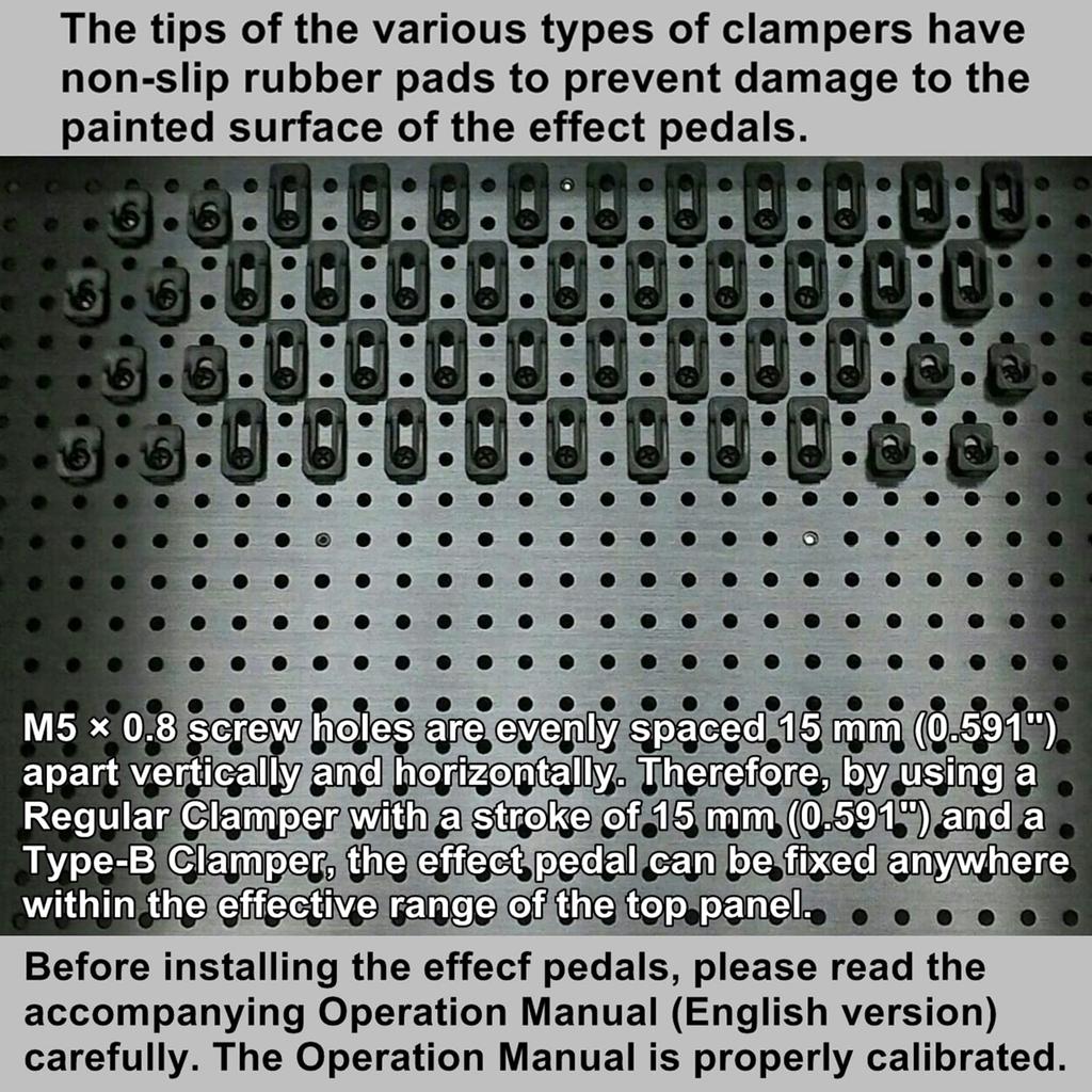 KRCraft БАЗА с педалью эффектов KC Педалборд и кейс для перелётов без необходимости в застёжках-липучках "Кейс для педалей" (M)