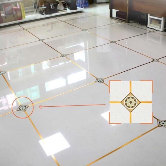 50 м декоративная лента, наклейка, зазоры в плитке, трещины, самоклеящаяся водонепроницаемая наклейка на пол