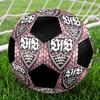 Футбольный мяч для зала VfB Stuttgart Цветной Машинная строчка ПВХ Размер 5 Готов к командным тренировкам и соревнованиям Прочный Высокий отскок Крутой спортивный подарок