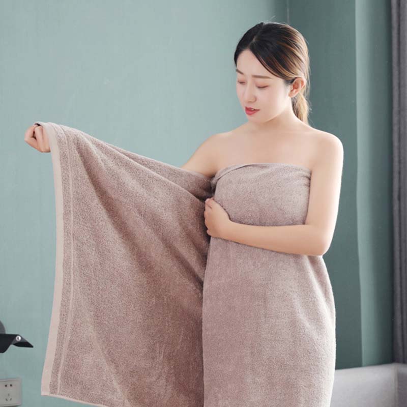 Толстое банное полотенце из чистого хлопка, впитывающее домашнее гостиничное полотенце из микрофибры, быстросохнущее, очищающее, полотенце для душа, для волос, ванная комната, семейное полотенце для лица, чесаный хлопок