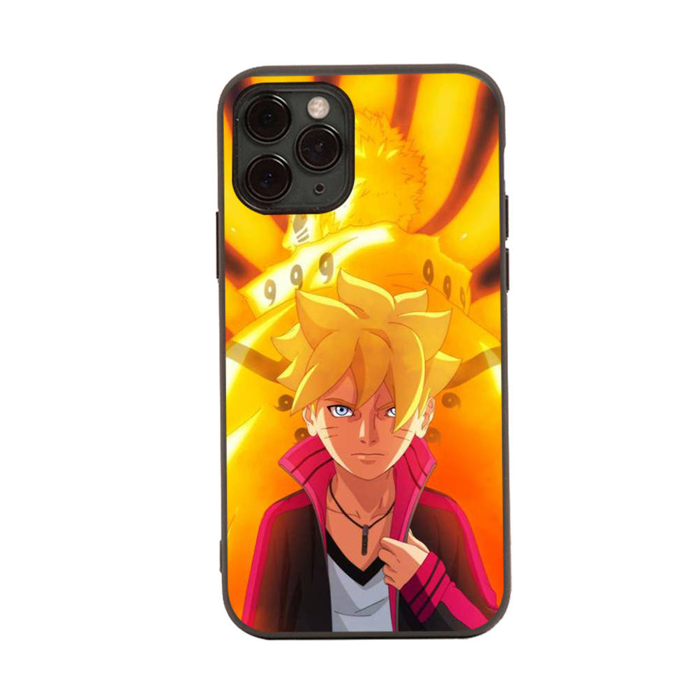 Чехол WD4 Boruto Naruto Black Soft для Samsung Note 20 Lite S24 Ultra S23 A03 A05 A06 A11 A71 A15 A16 A13 A24 A25 A33 A52 A53 A50 M55 M35 Plus