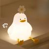 RAKSONIC Silicone Night Light Bedside Lamp Nursing Light Touch Light Room Light USB Rechargeable Sleeping Companion for Bedroom Living Room Children