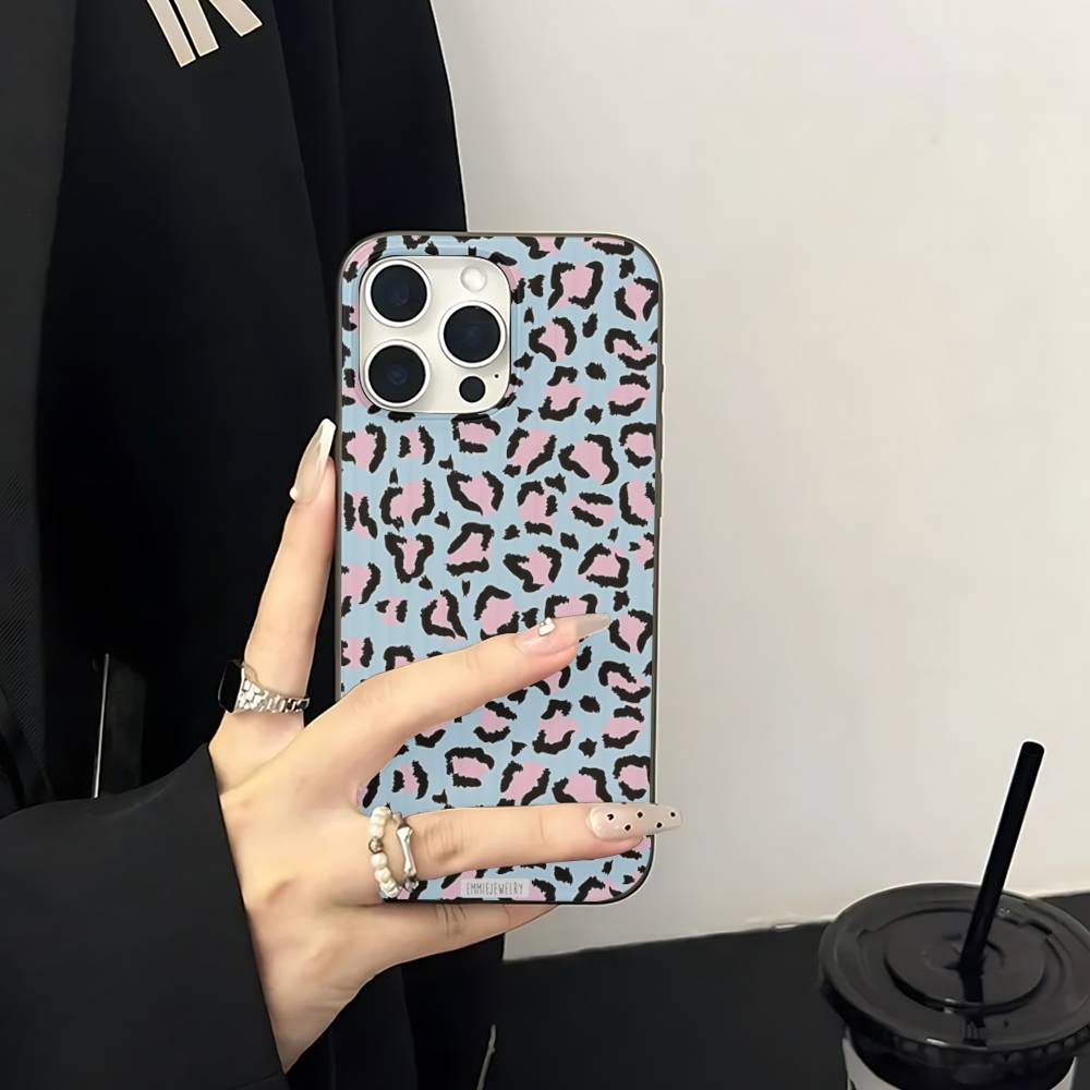 Классический Леопардовый Гепардовый Для IPhone 16 15 11 12 13 14 17 Pro Max PLUS Pro Мягкий Гофрированный Силиконовый Задний Чехол для Телефона
