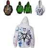 Stylish Nightmare Before Christmas Hoodies Sweater Zipper Men's Sweatshirt Jacket Coat