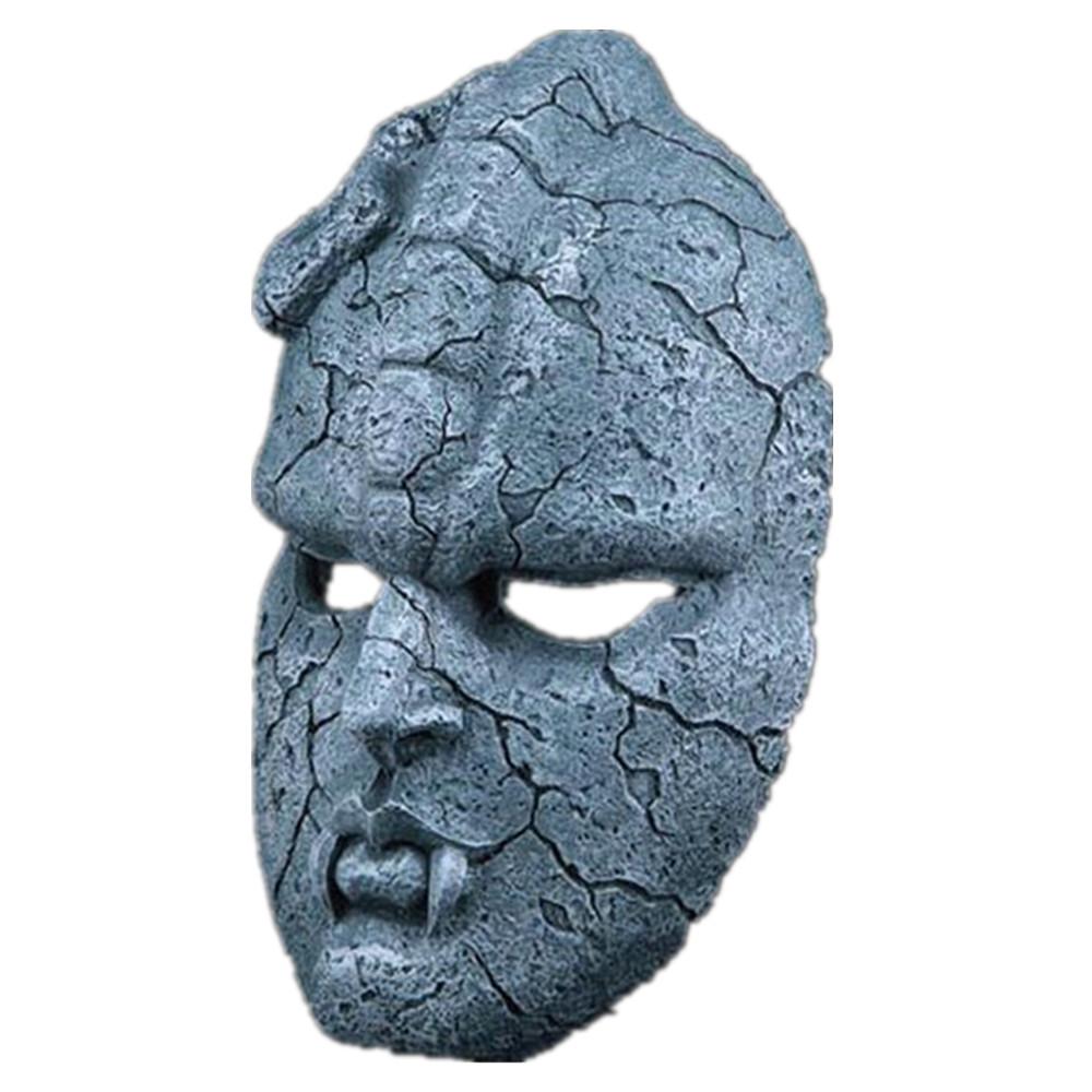 Jojo Bizarre Adventure Stone Mask Halloween Costume Mask Resin Character Prop For Party And Cosplay