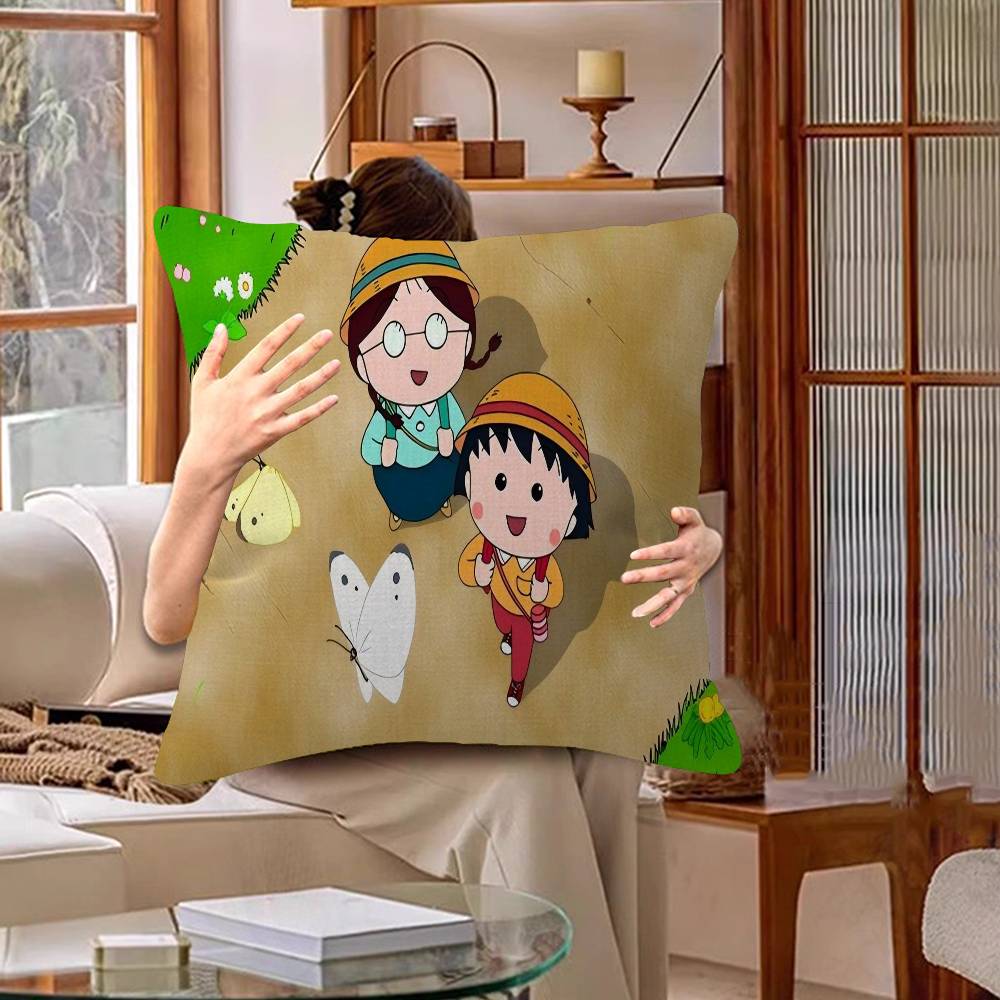 Чехол на подушку C-Chibimaruko Chan Наволочка Обивка Диван Декоративная подушка для дома Чехол для подушки