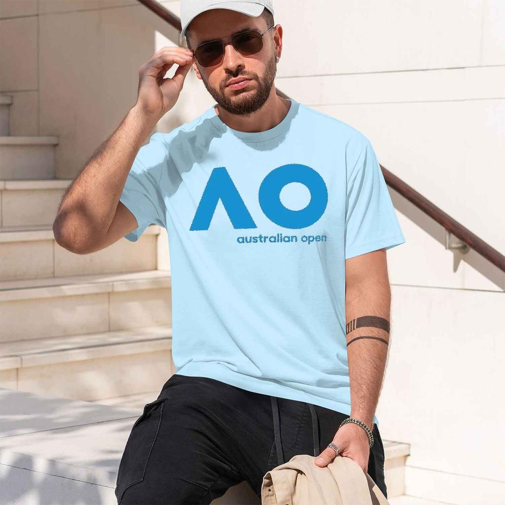 Australian Open Ao Tennis Championship Tshirt For Unisex And Unisex Summer Clothing Casual Short Sleeved Tshirt Streetwear 2026 Ne