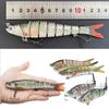 HERCULES lure 26g 8 sections 5 pieces Joint minnow Joint lure Swimbait lure Artificial bait fishing lure Long throw lure Joint bait Multi-jointed