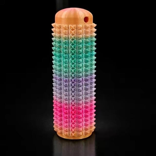 Маленькие колючие сенсорные игрушки, напечатанные на 3D-принтере, для снятия стресса, колючий гриппи, стим-брелок, мини-гриппи, фиджет-игрушки