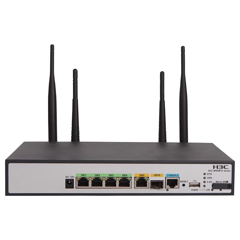 H3C MSR810-W-LM Multi-WAN Enterprise 3/4G Wireless Router (CN version)