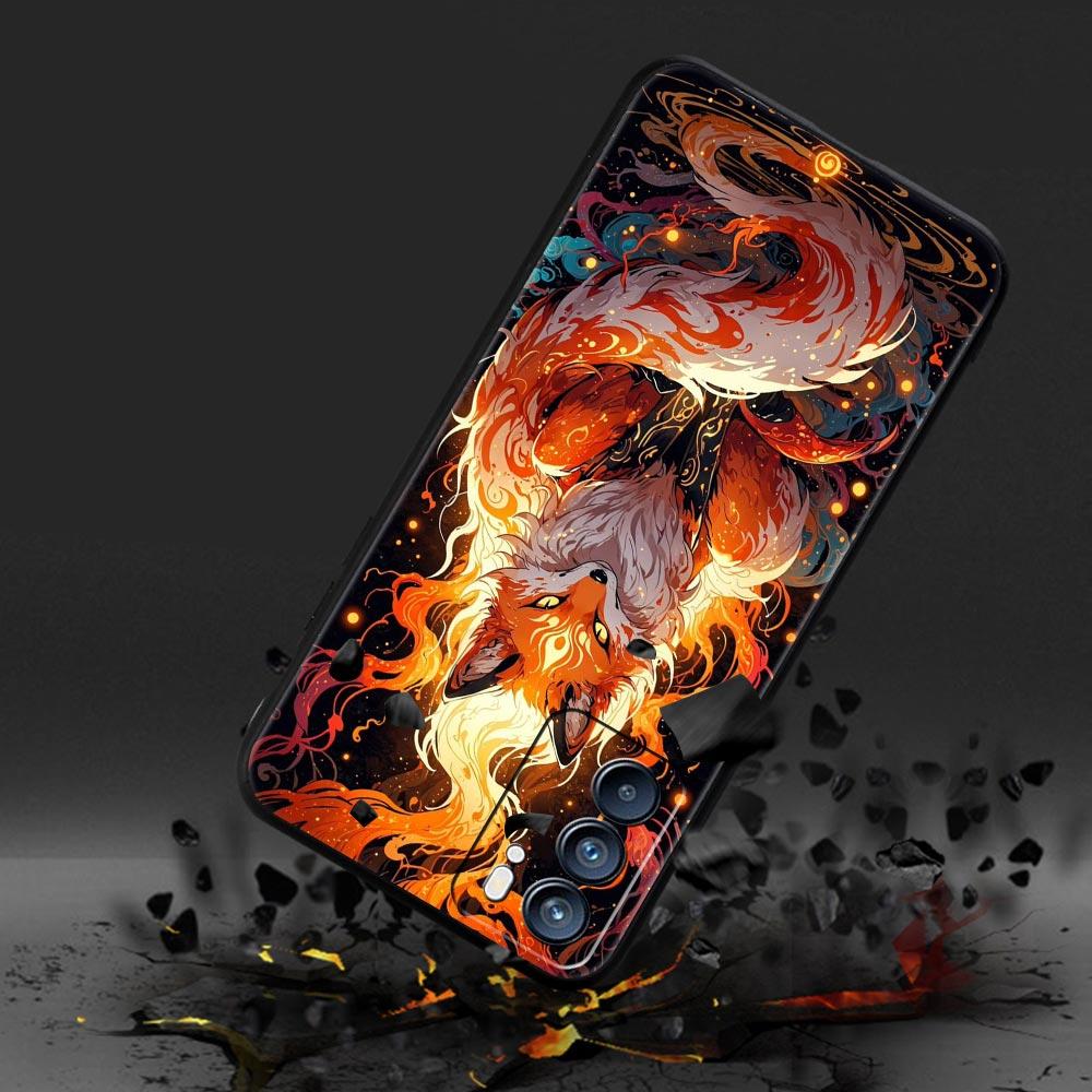 Чехол для телефона Красная Лиса для Oppo A17 A31 A54 A57 A78 A79 A98 Find X5 X6 Reno 6 7 8 10 11 12 13 F Pro 5G Мягкий ТПУ Чехол Fundas Capas